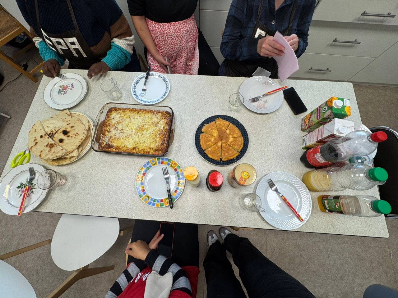 Atelier cuisine — moment de partage