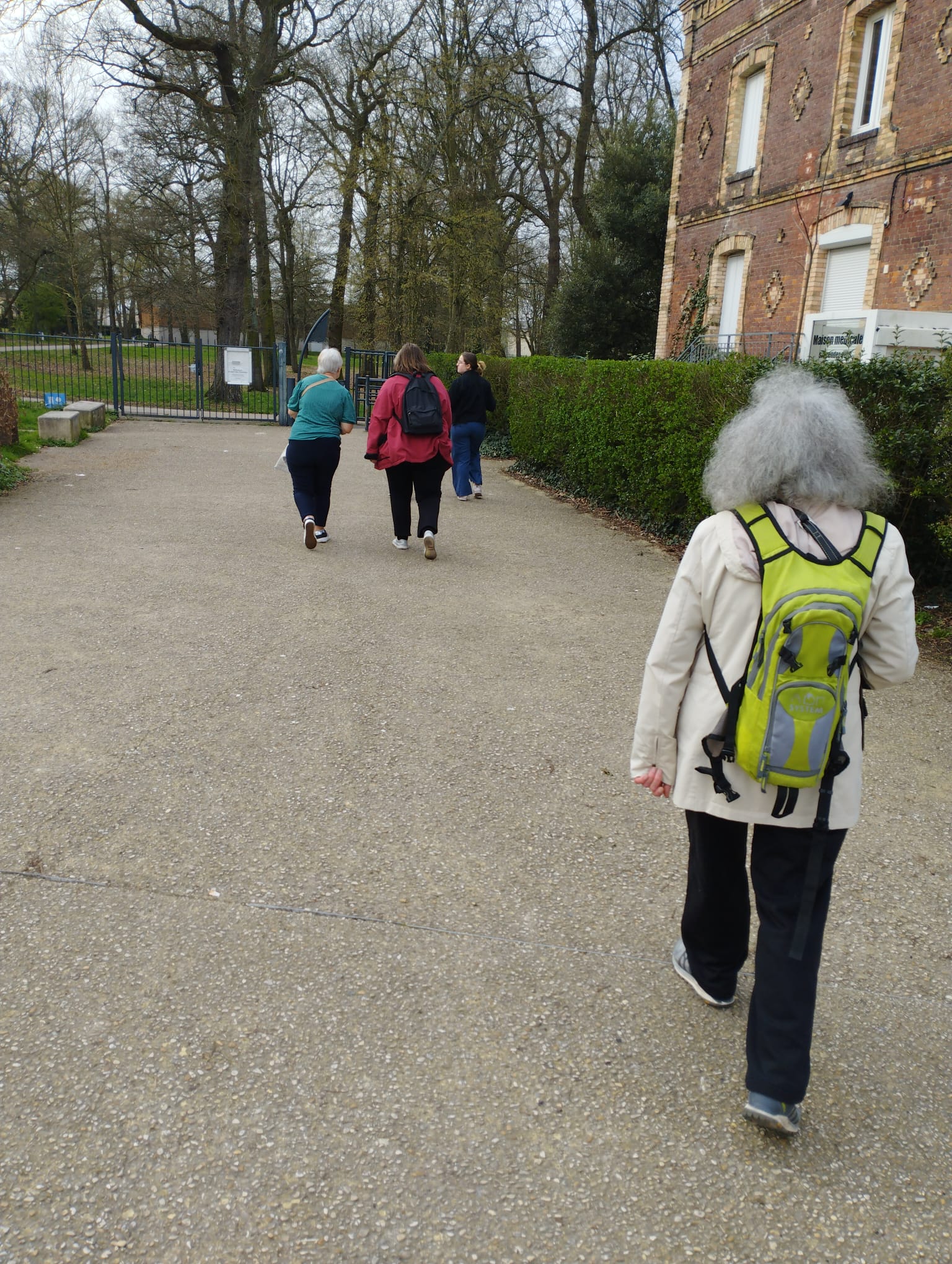 Marche du jeudi avec les seniors